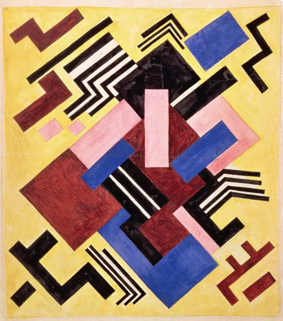Costruzione pittorica, 1916 - Ivanovo Museum of Art, Ivanovo